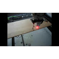 Tecido de madeira de espuma de acrílico couro MDF papel de madeira compensada co2 cortador a laser mini máquina de corte a laser